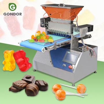 Coconut Hard Mini Candy Mint Gummy Chocolate Maker Machine Price i Indien