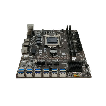 12 USB -Anschlüsse LGA1151 Intel B250 Motherboard mit 4 SATA und 16 GB Speicher