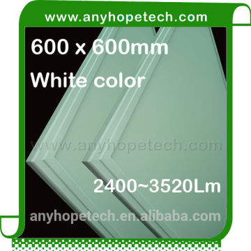 Square shape 600x600mm 42w light led panel