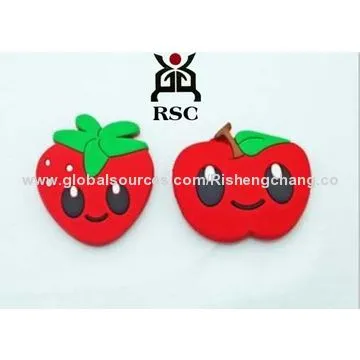 Flexible polyresin rubber magnet, can design in different shapes, we can make according to customer