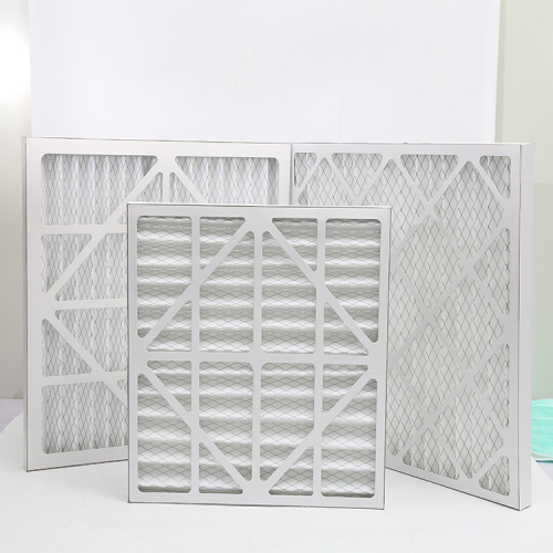 Filtro de aire del marco de papel, pre -plisado pre -plisado Filtro