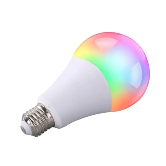 Multicolor LED Lamp with 16 Million Color Options & Remote Control - E27 7W RGB+CW Bulb