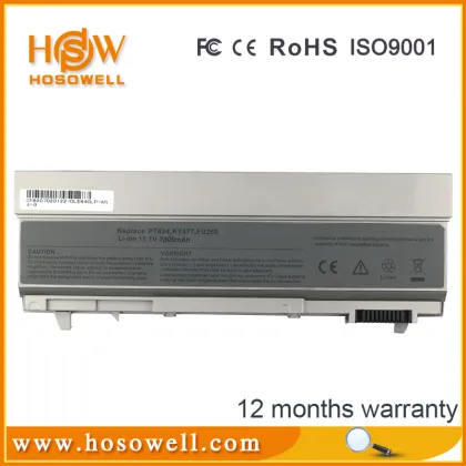 MSDS Laptop battery notebook akku for DELL Lantitude E6400 E6500