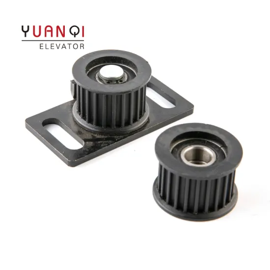 Elevator Door Machine Belt Pulley Lift Belt Drive Wheel" 

However, to make it more concise and SEO-friendly, consider:

"Elevator Door Machine: Belt Pulley and Drive Wheel