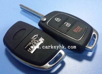 HOT Sale Hyunday 2+1 button remote key shell for Santafe Remote Key