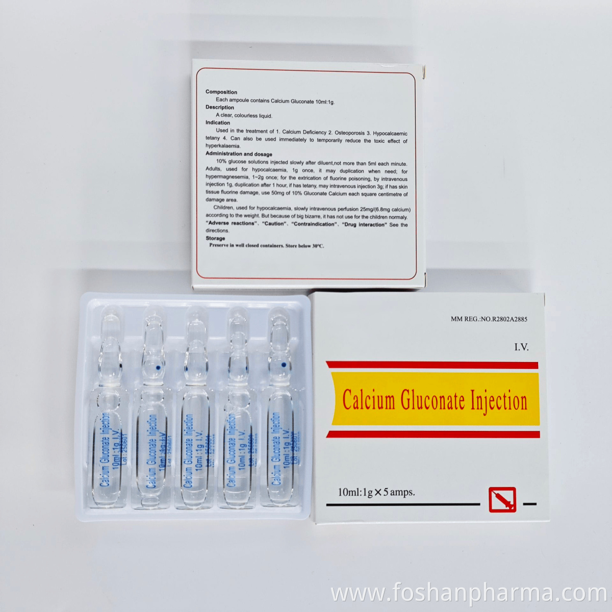 Suppliers for Calcium Gluconate Injection