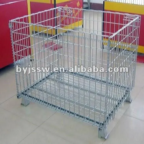 metal storage containers cage using in supermarket and warehouse