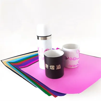 Multicolor Adhesive Craft Vinyl Sticker for Cricut