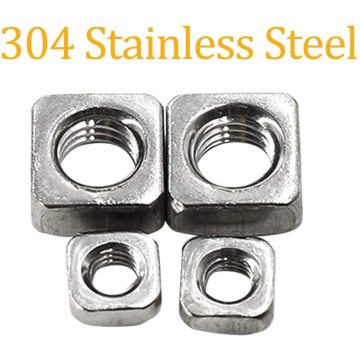 DIN557 Square Nut Stainless Steel