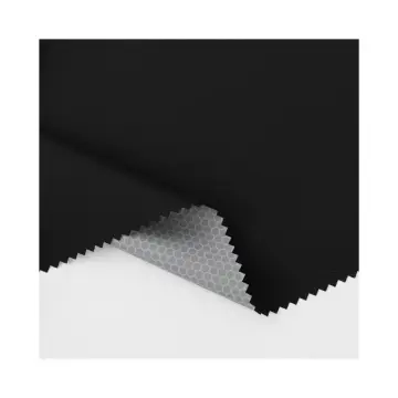 Poly Print PU C6 DWR MVT 4-Way Stretch Bonded Interlock Fabric with Ribstop Windproof and Breathable Technology