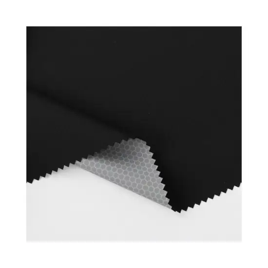 Poly Print PU C6 DWR MVT 4-Way Stretch Bonded Interlock Fabric with Ribstop Windproof and Breathable Technology