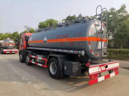 FAW Chemical tanker truck