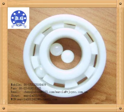 Electric - Insulated Bearings / Ceramic Ball Bearing , 12000rpm - 75000rpm