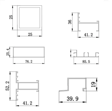 Kenya High-Thermal Insulation Aluminum Profile for Doors & Windows – Weatherproof for Kenyan Climates