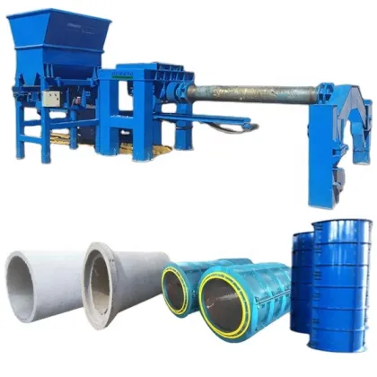 Roller Suspension Concrete Pipe Making and Pipe Jacking Machines for Underground Drainage