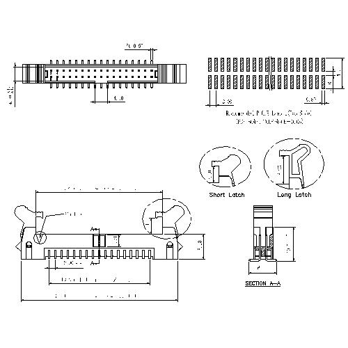 2.00mm Ejector Header SMT