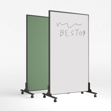 Factory Customization Magnetic Writing Board Partition Wooden Whiteboard Divider Walls