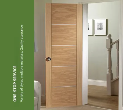 PHINO Hot Sell Security Doors: Smart Design Indoor Wooden Door