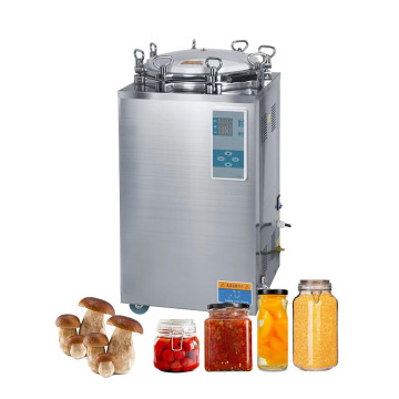 Used Glass Jars Electrical Heating Vertical Autoclave