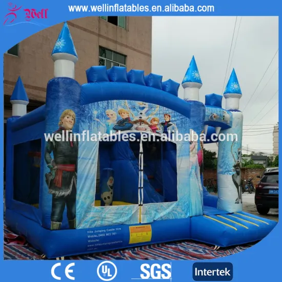 custom design inflatable bouncy castle / inflatable bouncer with slide combo