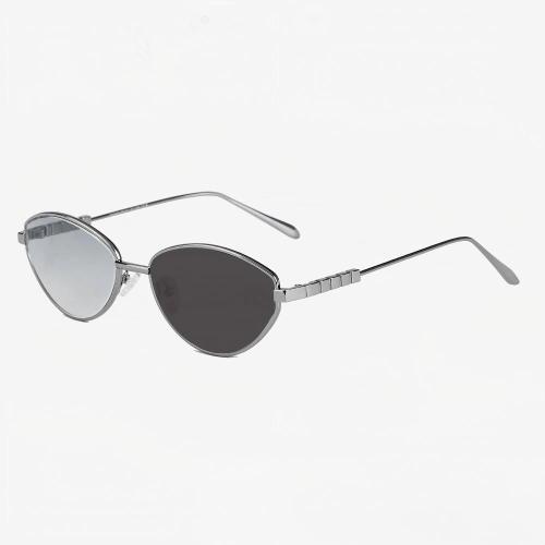 Fashion Casual Vintage Metal Cat Eye Photochromic Sunglasses