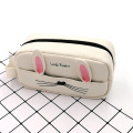 Little rabbit make up canvas pencil bag