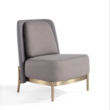 Leisure Home Office Curved Finish Living Room Chairs