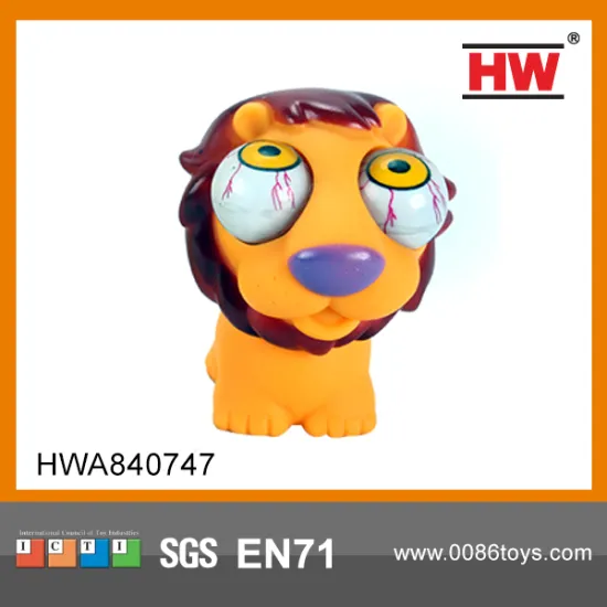 Rubber Toys Animals Assorted pop eye animal toy