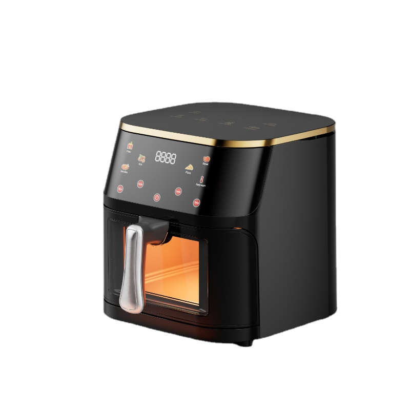 Senaste Black Color Digital Air Fryer