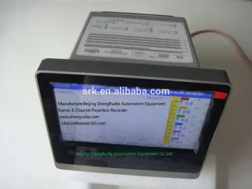 Universal 8 Channels color paperless recorder