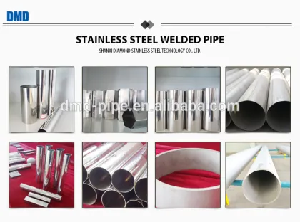 304L stainless steel welded pipes Produced in Shanxi Diamond stainless steel co., LTD in China