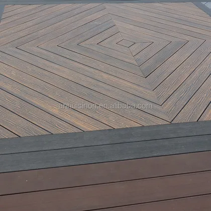 Co-Extrusion WPC 3D Embossed Composite Decking Technology
