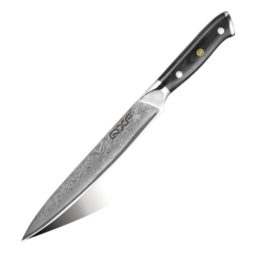 67-Layer Damascus Steel Kitchen Knife with G10 Handle