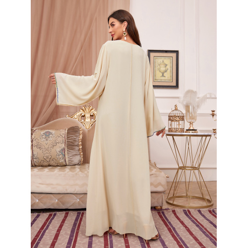 لباس ابای پروانه دوزی شیک