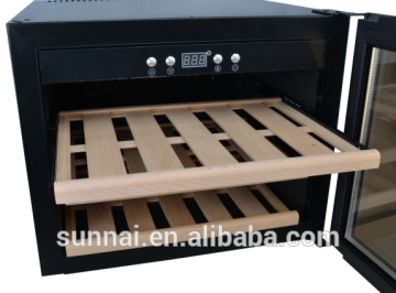 18 bottles single zone wine refrigerator cabinet
