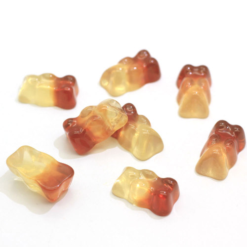 Zoete miniatuur Gummy Bear Candy beeldje plaksteen hars cabochons voor oorbel bedels