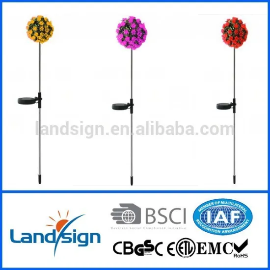 Hot sale in America outdoor christmas flower ball light