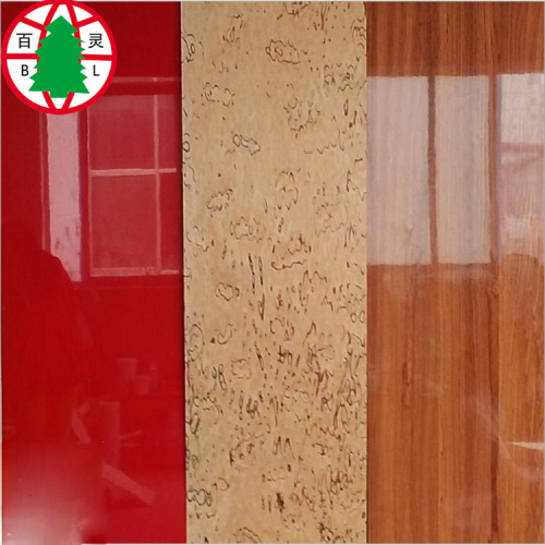 MDF UV de tablero UV de alto brillo