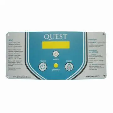 Tactile membrane keyboard panel for electronic equipment