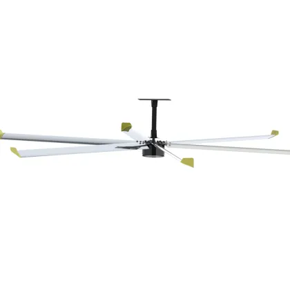 Permanent magnet industrial ceiling fan
