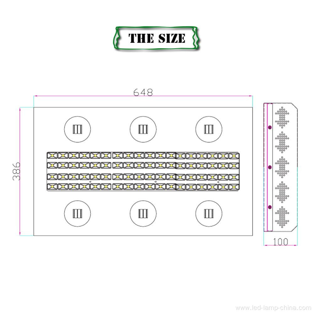 Three Dimmers 900w Noah6 LED Grow Light