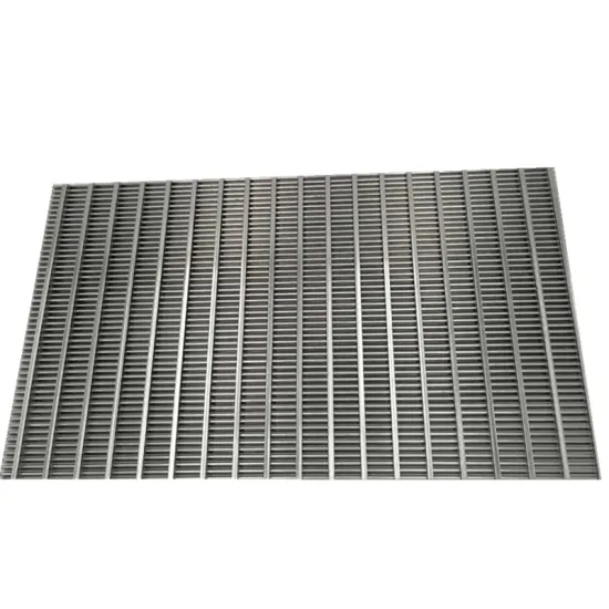 Stainless Steel Wedge Wire Screen Panels for Filtration and Grain Drying