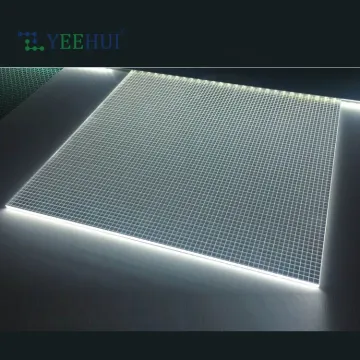 Optical Transparent Acrylic Sheet PMMA Laser Dot LGP LED Light Guide Plate