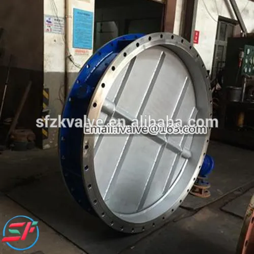 D341W-1C worm gear ventilation butterfly valve