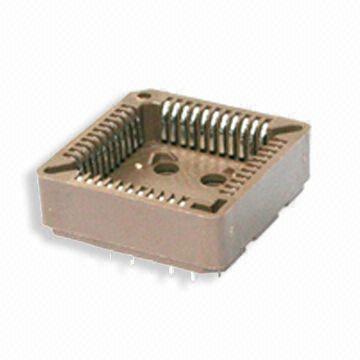 PLCC Socket with Capacitance of 2pF, Available in DIP Type