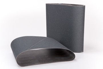 Weem Silicon Carbide Sanding Belts , Grit P24~p180 Custom Made Sanding Belts