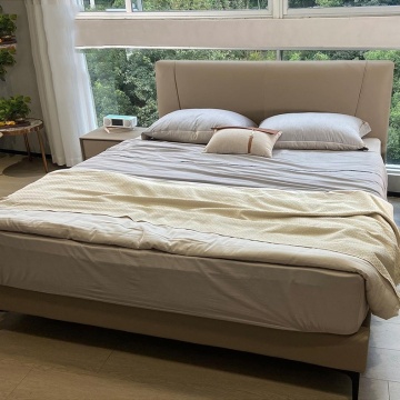 WESOME 2M Popular Modern Fabric Bed - High Quality King Size Bed Frame