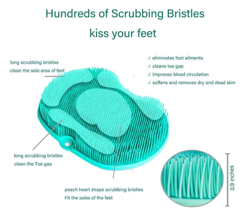 Foot Scrubber Massager Cleaner