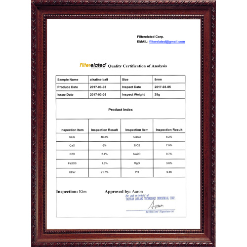 Anti-scale Polyphosphate Siliphos Ball Media