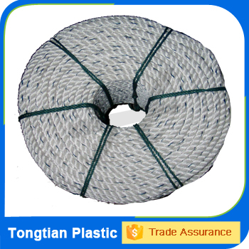 3 ply 6mm pp twist rope for packing